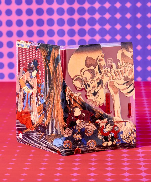 ウキヨエパスポートカバー